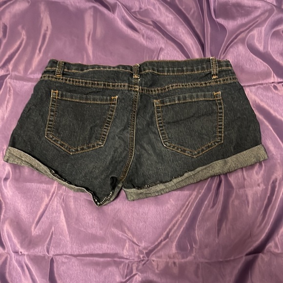 Forever 21 Short Denim Jean Shorts Size 30 - Picture 2 of 4